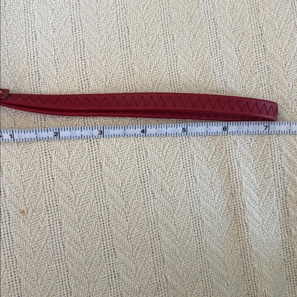 NWOT Red Crocodile Embossed Clutch Wristlet Wallet - Picture 4 of 6